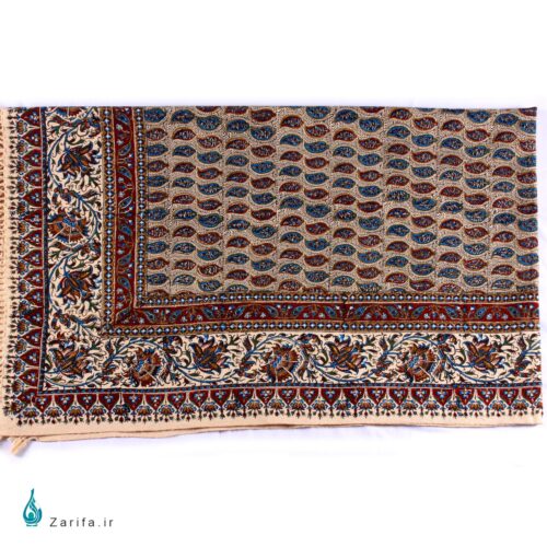 رومیزی قلمکار اعلا طرح بته سرکج مستطیل