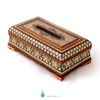 جعبه دستمال کاغذی خاتم اعلا