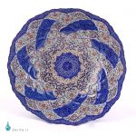 بشقاب میناکاری لبه دالبری برجسته قطر 30