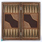 تخته نرد تمام خاتم ستونی