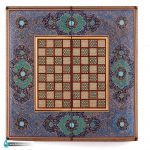 تخته نرد خاتم اعلا با شطرنج برجسته