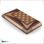 تخته نرد تمام خاتم تخمه دار لب گرد